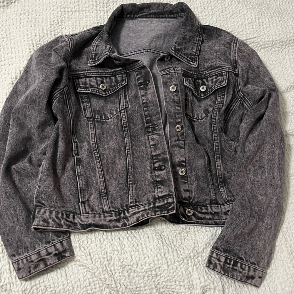 oversized denim jacket